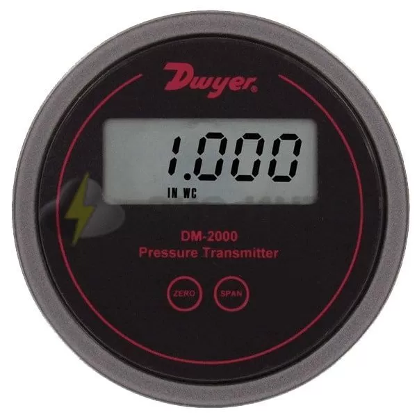 Датчик дифференциального давления DWYER серии DM-2000 модель DM-2002-LCD
